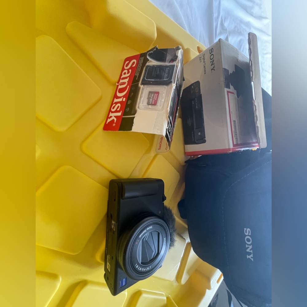 Sony ZV-1 Camera with Black Finish